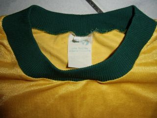 Vintage 1982 - 1985 BRAZIL Home Shirt Topper Size L 3