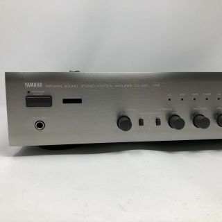 Yamaha CX - 630 Natural Sound Control Amplifier Pre Amp RARE SILVER 3