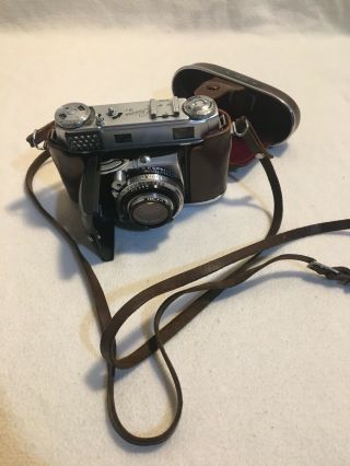 Vintage Kodak Retina Iiic German Range Finder Camera W/ Case