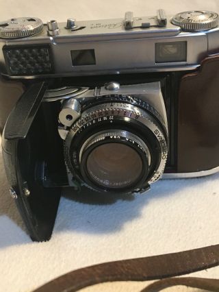 Vintage Kodak Retina IIIC German Range Finder Camera w/ Case 2