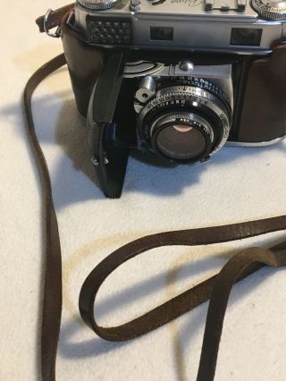Vintage Kodak Retina IIIC German Range Finder Camera w/ Case 7
