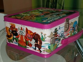 Vintage 1971 Sid & Marty Krofft Metal Lidsville lunch box and thermos 4