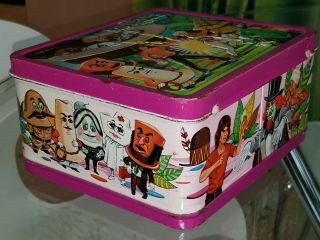 Vintage 1971 Sid & Marty Krofft Metal Lidsville lunch box and thermos 6