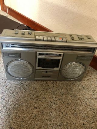 Vintage Panasonic Rx - 5100 Am - Fm Stereo Cassette Recorder Boombox Ghetto Blaster