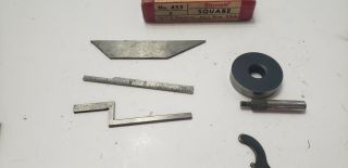 Vintage Starrett No.  453 Toolmakers Square with Box 7
