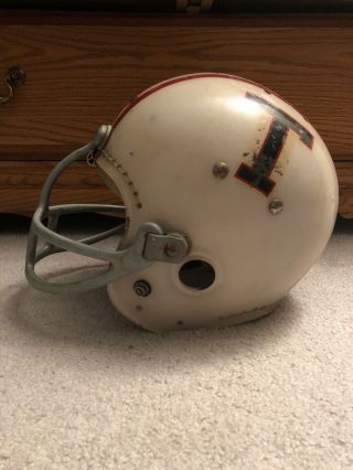 Vintage Macgregor Football Helmet Clear Shell High School 7 1/8 Dungard Mask