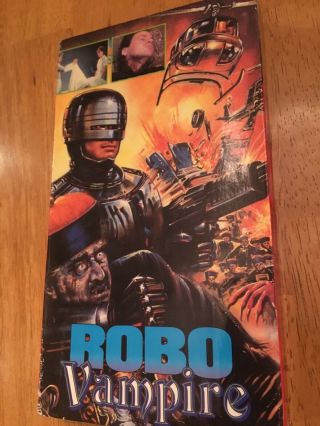 Robo Vampire (vhs 1993) Magnum Video.  Front Row Entertainment Rare Oop Vhs