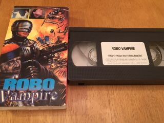 Robo Vampire (VHS 1993) Magnum Video.  Front Row Entertainment Rare OOP VHS 3
