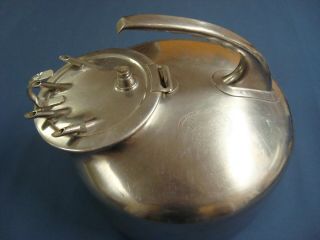 Vtg 2 Pc Surge Milker Babson Bros Seamless Stainless Steel Milking Can W Lid