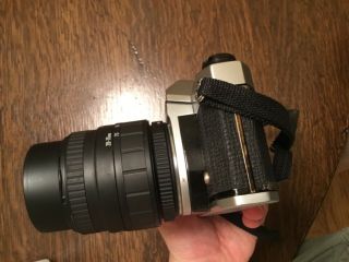 Asahi Pentax k1000 camera with SIGMA 28 - 70mm zoom lens 1:2.  8 - 4 vintage 4