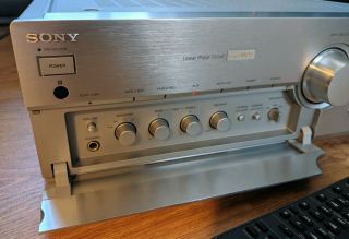 Rare Sony TA - FB940R Stereo Integrated Mosfet Amplifier HiFi Separate,  Remote 3