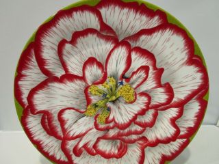 Vintage Taitu Italy Bergamin I Fiori The Flowers Dinner Plate 10.  5 " Floral