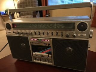 Panasonic RX - 5250LS 80S AM FM Stereo Cassette Boombox Rare DIAL LIGHT MODEL 3