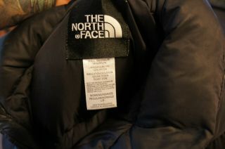 The North Face Women’s Vintage Jumbo Logo Retro 700 Fill Nuptse Jacket Sz L o11 4