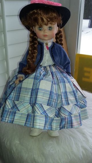 Madame Alexander Doll Anne Of Green Gables Doll 14 " Vintage