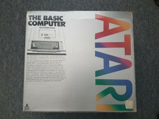 Atari 400 The Basic Computer Complete Box,  Manuals,  Power Chord Rare