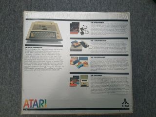 ATARI 400 The Basic Computer Complete Box,  Manuals,  Power Chord Rare 3