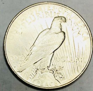 1927 D Peace Dollar Solid Gem Bu,  Impressive Piece So Rare Wow Coin Sh0319