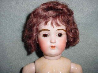 Antique Kestner 196 Bisque Head Doll