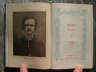Edgar Allan Poe WEIRD TALES 1895 HORROR Gothic MACABRE Fantasy ILLUSTRATED Rare 4