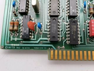 MITS Altair 8800 Computer Memory Board BUS 16k 16 MCD 1970s VTG ? 3