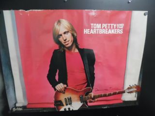 1979 Tom Petty & Heartbreakers Damn The Torpedoes Record Store Poster Vintage