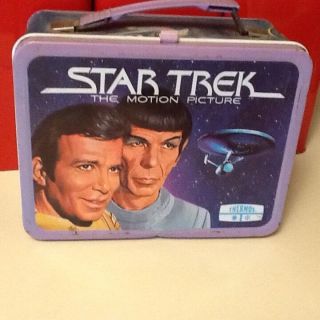 Vintage 1979 Star Trek The Motion Picture Metal Lunchbox
