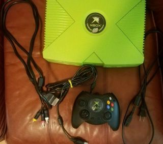 Xbox Mountain Dew Limited Edition.  1 Of 5000.  Rare