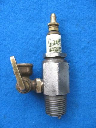 Vintage ½” Pipe Goliath Primer Spark Plug