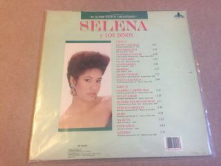 Selena Quintanilla Rare Vinyl Record “16 Exitos Originales” 3