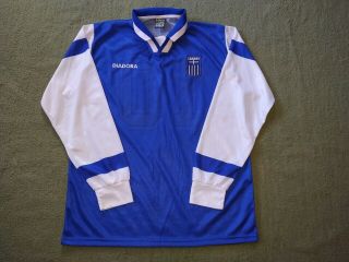 Greece National Team Match Worn Football Shirt 1992/1994 Diadora 10 Rare