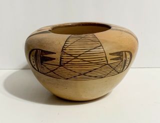 Vintage Hopi Pottery Pot 6 1/2 " X 4 " As - Found Native American