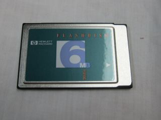 Vintage HP 200LX Palmtop PC with 2MB RAM,  6MB RAM Card 8