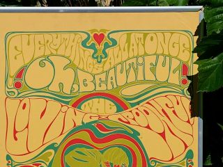 Ultra Rare Grateful Dead Lovin ' Spoonful Golden Gate Park July 27th 1969 Poster 2