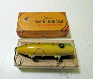 The South Bend Better Fishing Lure - Frog Color