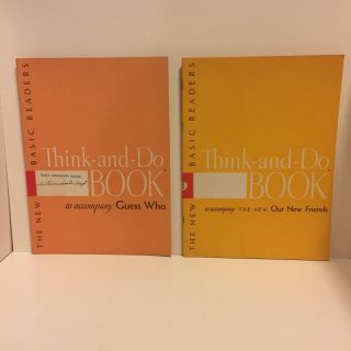 Think - And - Do Workbooks,  11 vintage 1950’s - 60’s unworked,  Scott,  Foresman & Co. 2