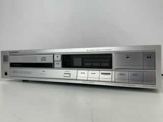 Rare Silver Pioneer Pd - 5010 Cd Player - Professionally Serviced - Awesome