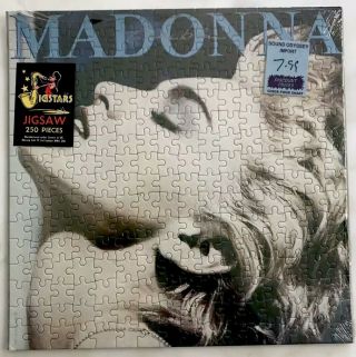 Vintage 1986 Madonna True Blue Album 12 " Lp Jigsaw Puzzle ©️boy Toy