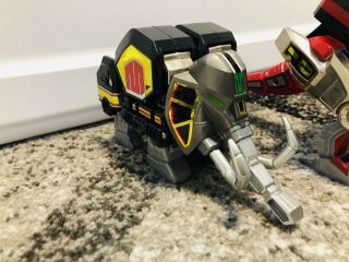 RARE 2015 Mighty Morphin Power Rangers Legacy Megazord DieCast Complete 10