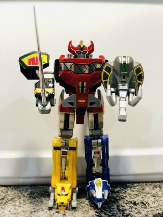 Rare 2015 Mighty Morphin Power Rangers Legacy Megazord Diecast Complete