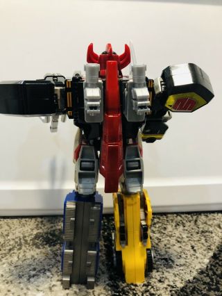 RARE 2015 Mighty Morphin Power Rangers Legacy Megazord DieCast Complete 5