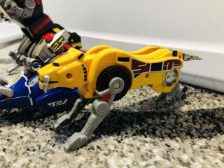 RARE 2015 Mighty Morphin Power Rangers Legacy Megazord DieCast Complete 8