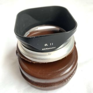 Rollei Rolleiflex Bay II TLR Lens Hood Shade with Case for 3.  5F Type Vintage 7