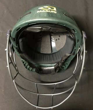 Rare Masuri Australia A Match Worn Cricket Helmet - Player Issued - Tim Paine? 3