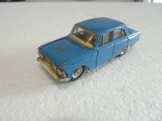 Rare Ussr Soviet Moskvitch 408 A1 71 Metal Diecast Toy Car 1/43