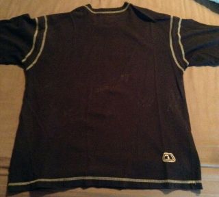 ,  3 Vintage 90s BLACK JNCO Thread T Shirt XL 2XL Glitter SOCKET ARMY TWILL 4