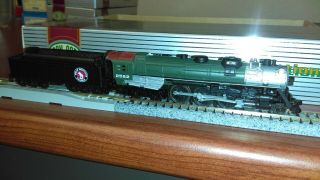 N Scale Con Cor Hudson Gn Steam Locomotive,  Vintage Exc To Cond.