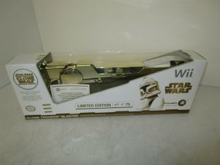 Very Rare 69 Of 75 Limited Edition Star Wars Blaster Clone Nintendo Wii