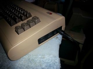 Vintage Commodore 64 Computer w/ Power Supply,  RCA cord,  FOR PARTS/REPAIR ONLY. 2