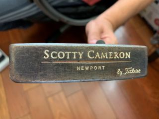 Scotty Cameron Titleist Newport Teryllium Tei3 Putter,  Rh,  Rare 34 "